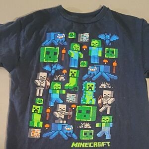 Kids Blue Graphic T-Shirt Size Small